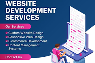 develop a modern and responsive react website or web app