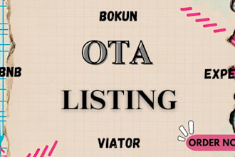 do ota tour activities listing on bókun, expedia, airbnb, and getyourguide