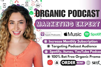 edit, promote podcast, organic podcast marketing, spotify podcast advertising
