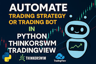code trading strategy, trading bot in python, thinkorswim, tradingview indicator