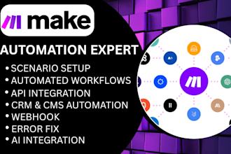 make com automation make com scenario  make com expert make com made com