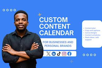 create a social media marketing content calendar