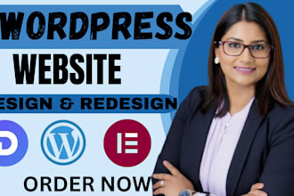 build a responsive wordpress website design with divi theme