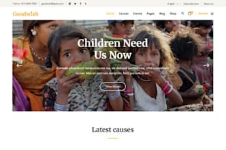 design squarespace nonprofit website for charity donations fundraising and ngo