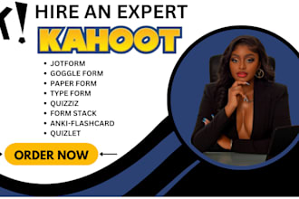 create flashcards on anki quizlet jotform kahoot interactive quizzes