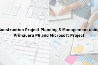 create p6 and ms project schedules