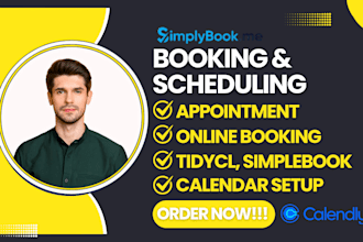 setup acuity scheduling dubsado simplybook appointment booking  website calendar