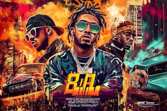 design your music single, album or mixtape cover art