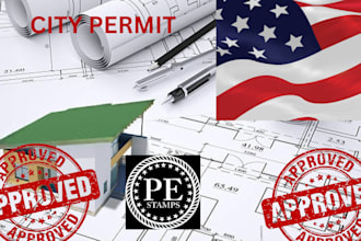 draw architectural floor plan, florida stamp, city permit, site plan, house plan