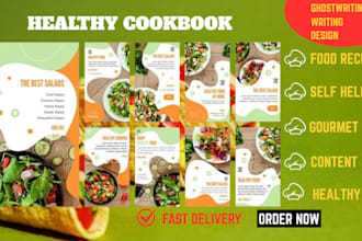 ghostwrite design chef meal plan prep kindle restaurant recipe cookbook