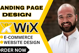 build wix ecommerce store website wix landing page design wix business website