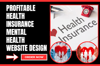 design health insurance healthcare staffing mental health fitness website