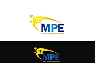 create inspiring sports agency logo