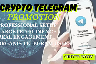do telegram referral link promotion to attract 100k investors crypto trade