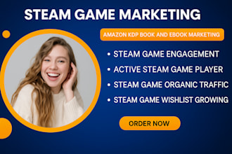 promote your steam game to increase wishlist and visibility, roblox game