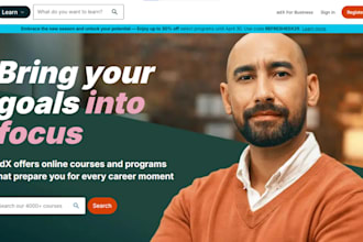build lms educational website on wordpress elearning online course edu website