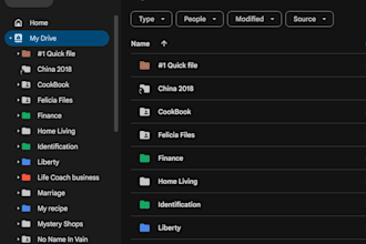 organize your google drive and cloud storage