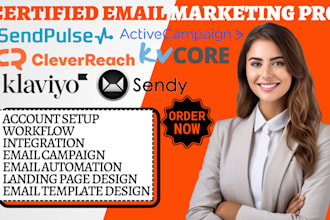 setup cleverreach sendy sendpulse activecampaign kvcore klaviyo email automation