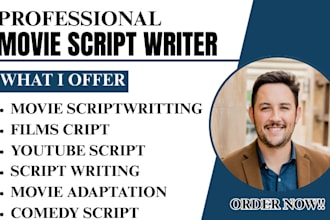 write movie script, screenwriting, scriptwriting, screenplay, filmscript