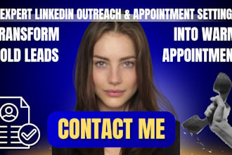 appointment setter cold caller phone script linkedin outreach appointment