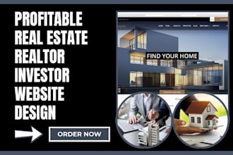 build professional real estate investor realtor investment carrot website