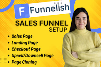 clone high converting funnelish sales pages landing page, funnelkit fg funnels