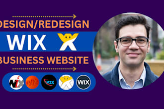 redesign wix , design wix booking, wix membership, design wix  business website