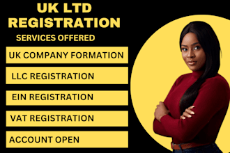 register UK ltd company, ct600, hmrc, vat, tax return filing, ein,itin