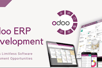 develop CRM software, hrm, erp, saas, pos, scm odoo, lms, management software