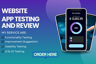 do user experience user testing website review for your website and mobile app