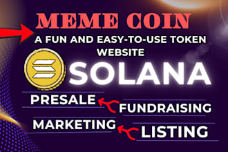 launch solana memecoin spl token memecoin website list on raydium dexscreener
