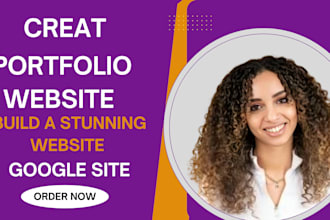 build a stunning google sites portfolio or personal website