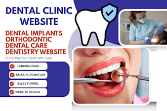 build dental care dental implants orthopedic dental clinic dentistry website