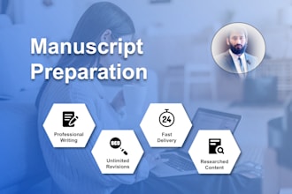 draft and edit scientific manuscripts for top tier journals