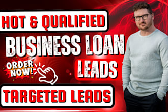 generate business loan lead targeted lead equipment finance leads linkedin leads