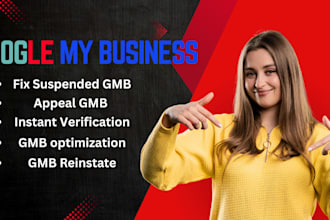 reinstate appeal and fix suspended google my business gmb profile