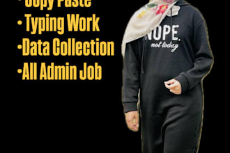 deliver high quality data entry and admin support