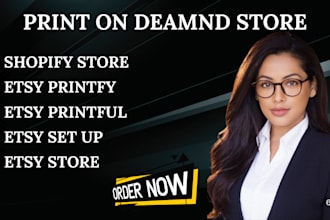 set up and optimize your etsy shopify print on demand store printful or printfy