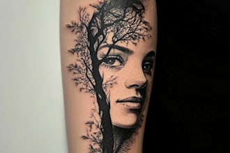 draw old school or traditional tattoo style design