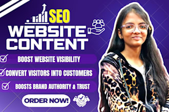 be your seo website content writer for website copywriting