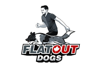 design professional dog agility business logo