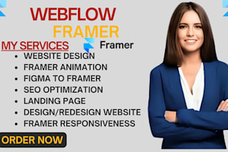 design webflow website SEO framer website figma to webflow figma animation