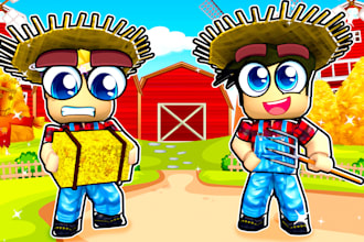 do a professional roblox thumbnail