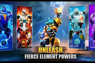 design steam capsule game banner game poster game UI  game asset