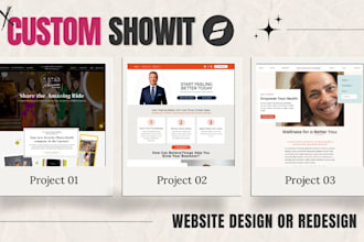 fix, customize, redesign, edit showit website in 24 hours