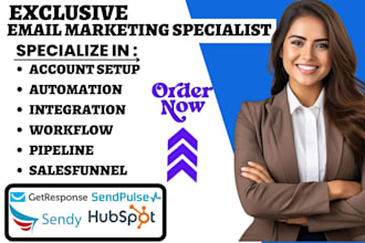 setup sendgrid campaign senpulse getresponse workflow sendy hubspot automation