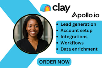 setup clay com workflow apollo io sequence and automation clay expert