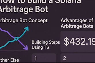 develop arbitrage trading bot crypto bot solana arbitrage bot synthetic ea bot