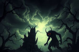 make fantasy horror and any fantasy horror character
