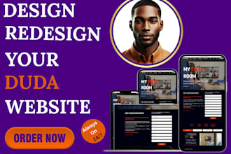 design and develop duda website godaddy web com insta builder square online temu